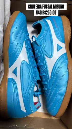 CHUTEIRA FUTSAL MIZUNO N40 ORIGINAL