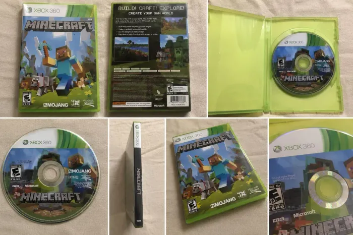 CD minecraft original para xbox 360