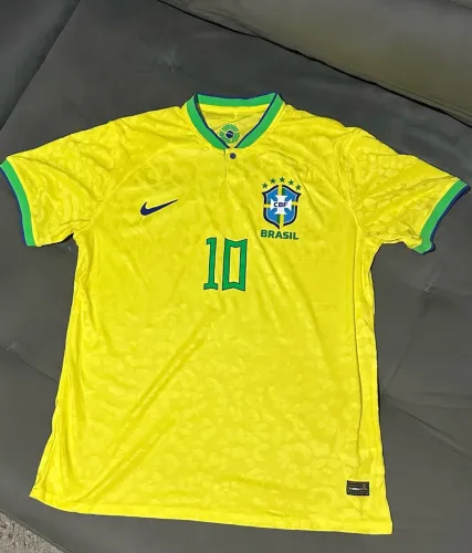 camiseta seleção brasileira neymar jr