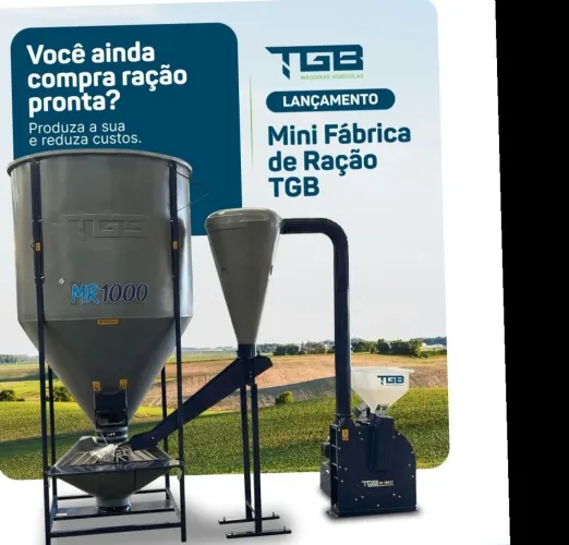 Misturadores TGB de 500 e 1000kg