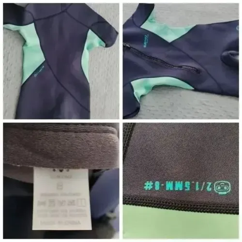 Roupa em Neoprene - 2MM - P Crianças unissex - Surf, natação