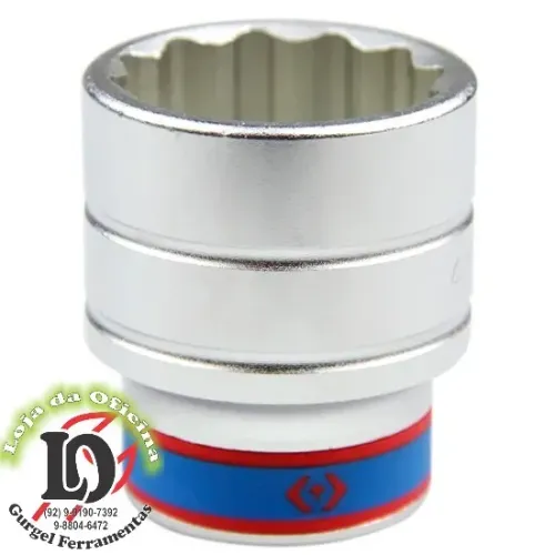 Soquete Estriado 41mm - 3/4 - King Tony -KT633041M