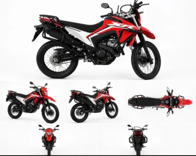VENDO MOTO HONDA XR 300L TORNADO VERMELHA ANO 2024/2025