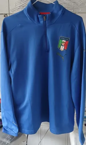 Jaqueta Seleção Itália Azul Puma Copa 2006 Alemanha Tam M Frete Grátis