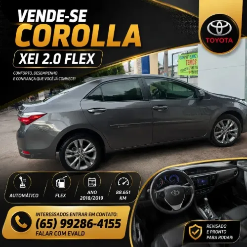 Toyota Corolla XEI 2.0 Flex 16V Aut. 2019