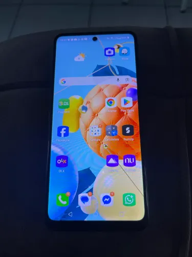 LG K62 128gb seminovo 450$