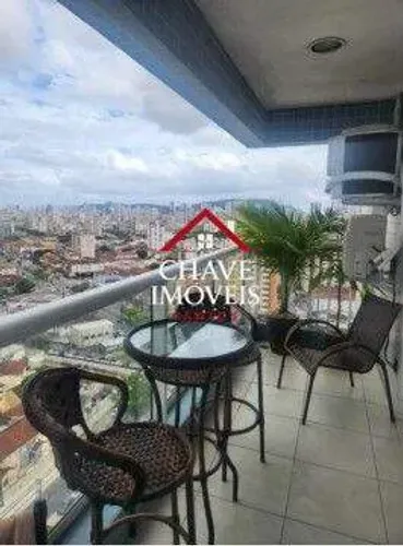 Apartamento com 2 dormitórios para alugar, 82 m² por R$ 7.500,02/mês - Boqueirão - Santos/