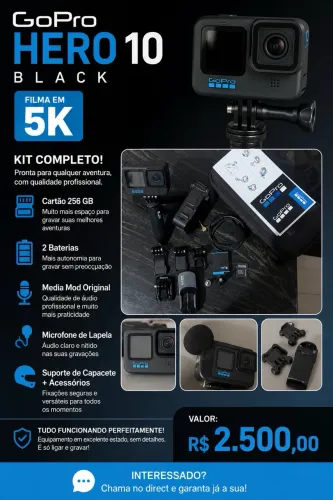 GOPRO HERO 10 BLACK
