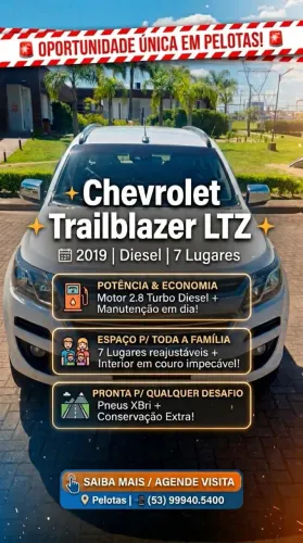 Chevrolet Trailblazer LTZ 2.8 Ctdi Diesel Aut. 2019