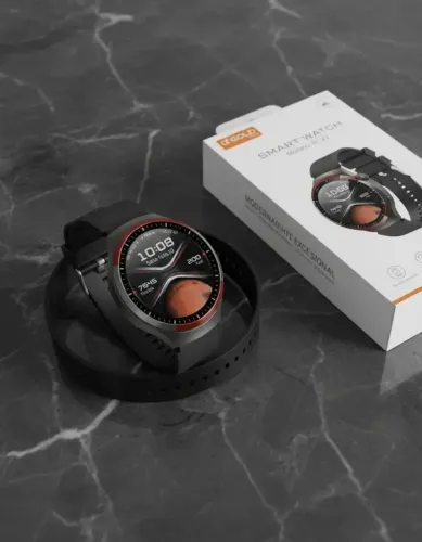Smartwatch A'gold Rl-27 Bluetooth Whatspp Preto Lançamento