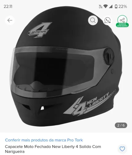 Vende - se capacete novo!