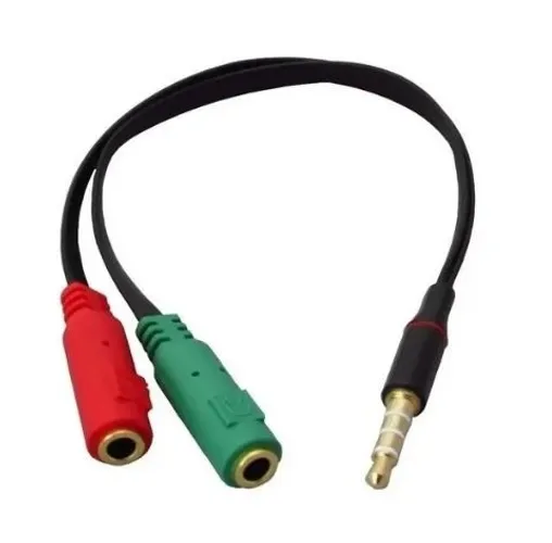 Adaptador P3 X P2 Fone de Ouvido p2 fêma e p3 macho
