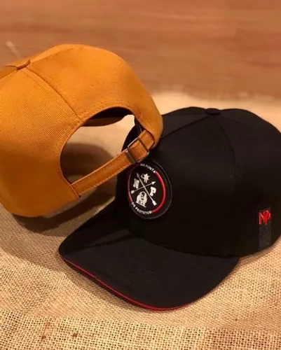 Boné de vaquejada aba curva trucker 