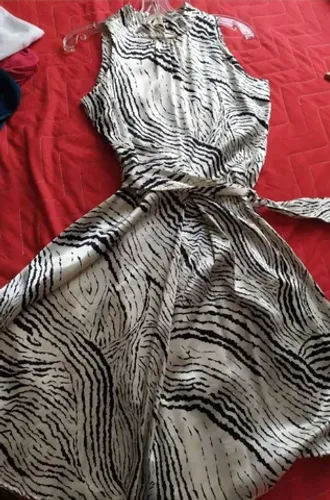 Vestido de cetim