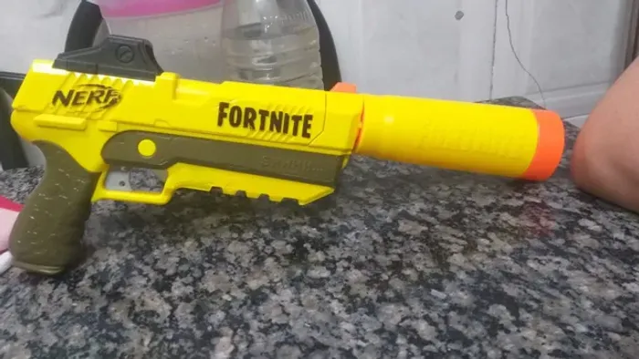 Nerf Fortnite + 3 Nerfs + Dardos 