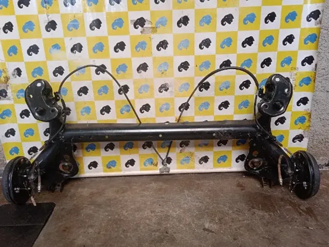 Eixo Traseiro Completo Ford New Fiesta Sedan C Abs 