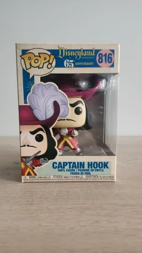 Funko Pop Captain Hook Disneyland 65º Aniversário