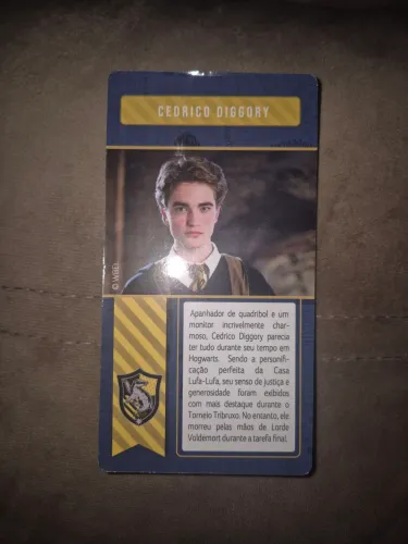 Card Cacau Show Cedrico Diggory