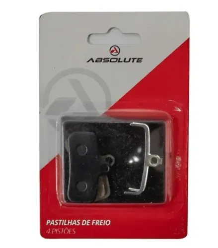 Pastilha Freio a Disco Hidráulico Bike Retangular Absolute ABS-07S Cerâmica 52461