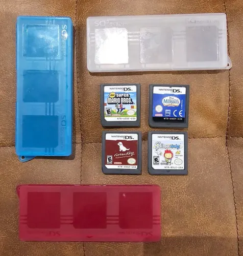 Jogos loose e acessórios Nintendo DS e 3DS. Preços na descrição.