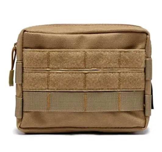 Bolso extra, carteira Molle tática, com velcro e divisão interna. 17x15x3 ctm!