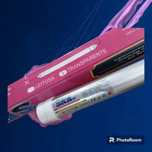 Lampada Para Áquario Led T8 Rosa Bivolt  110v/220v (bivolt)