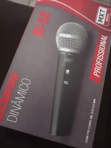 Microfone dinâmico M-58