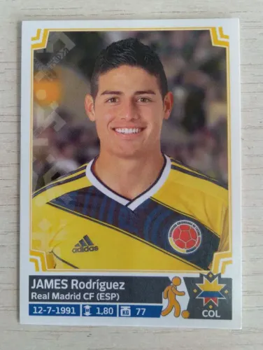 Figurinhas JAMES RODRIGUEZ