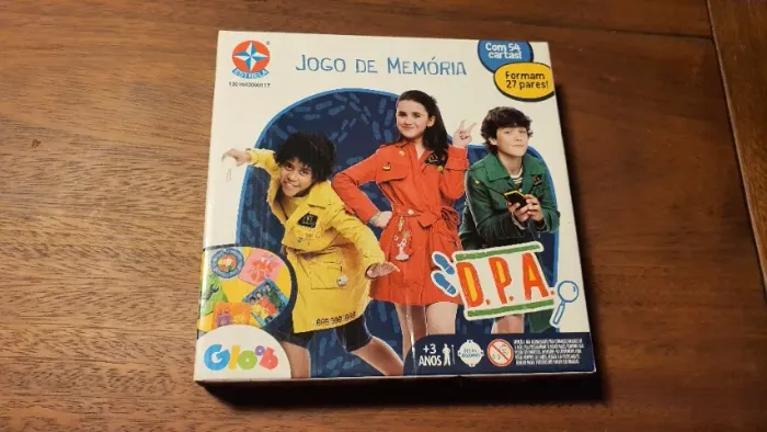 Jogo da Memória D.P.A. Gloob - Estrela 54 Cartas