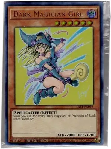 Yugioh!!! Dark Magician Girl LART-PT019 Ultra Rare
