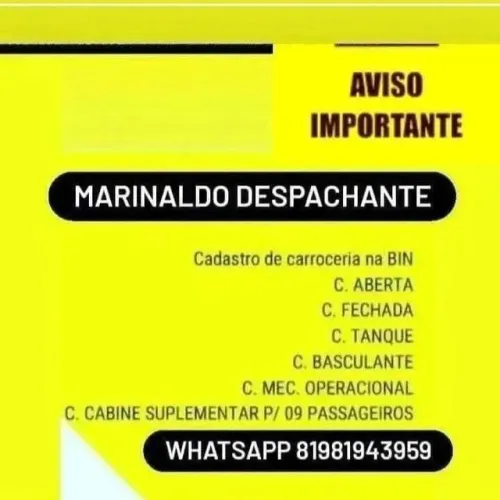 CADASTRO NA BIN 