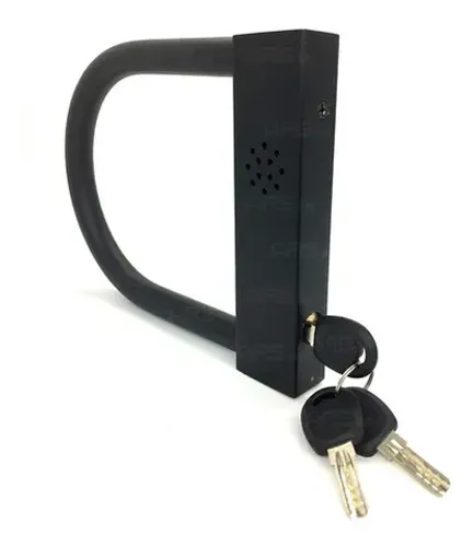 Cadeado Moto Trava U Lock Tranca Bicicleta Alarme Anti Furto