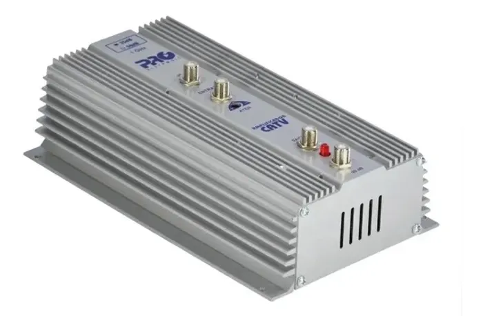 Amplificador Antena Coletiva 35db 1 Ghz Pqap6350g3 Geração 3 Proeletronic Catv Vhf Uhf Tv 