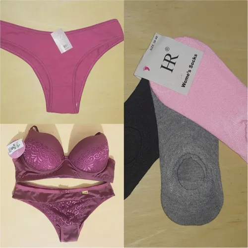 Kit lingerie Penelope - 6 peças 