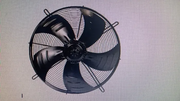 motor ventilador axial exaustor