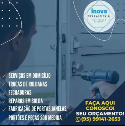 Serviços de Serralheria em Domicílio - Inova Serralheria