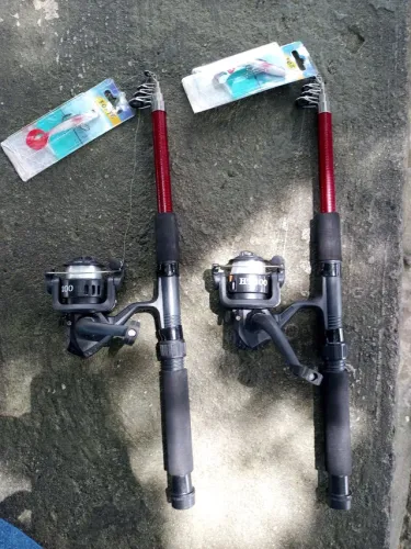 VARA DE PESCA COMPLETA. Entrego com taxa