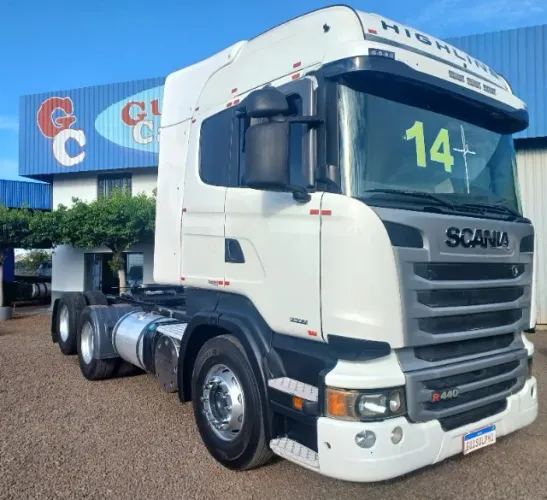 SCANIA HIGHLINE R440 6X2 2014 COM RETARDER