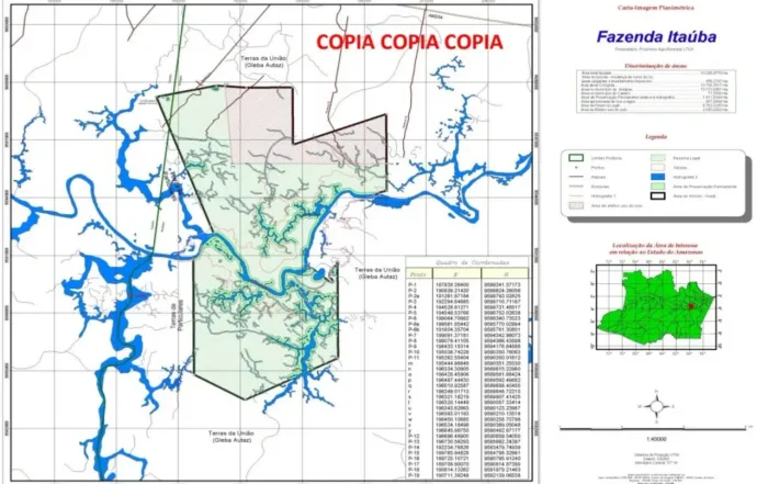 Fazenda DESATIVADA com 107.960.000 m2 na AM-254/Careiro. Não tem benfeitorias. Tem 600ha d