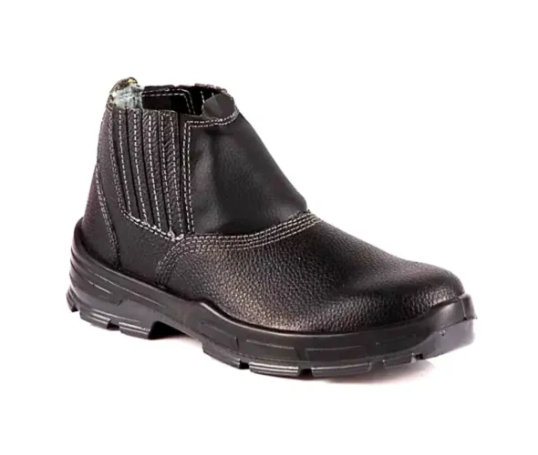 Bota Couro Elástico c/ Biqueira PU - BRACOL