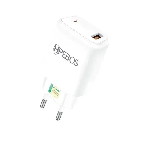 Carregador de Parede Hrebos HS-151 3.0 15W Branco Bivolt (1 USB) - WZetta
