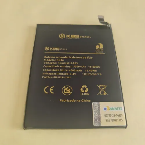 BATERIA XIAOMI NOTE 7 NOTE 8 NOVA (LOJA FÍSICA)