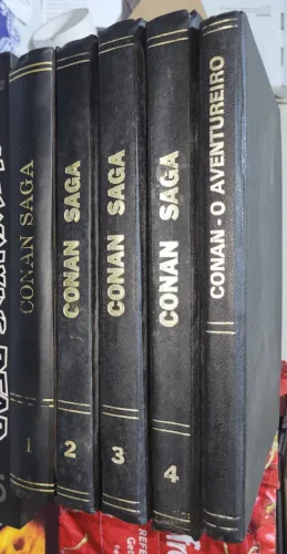Conan Saga Encadernado capa dura VÁRIAS EDIÇÕES