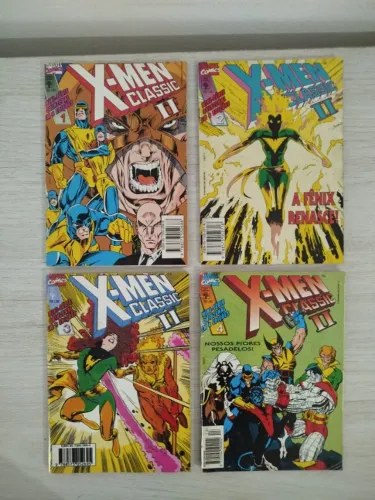 HQ Quadrinhos X-Men Classic II (completo em 4 edições)