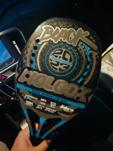 Raquete beach tennis QUICKSAND BLACK NOLOOK ZERADA
