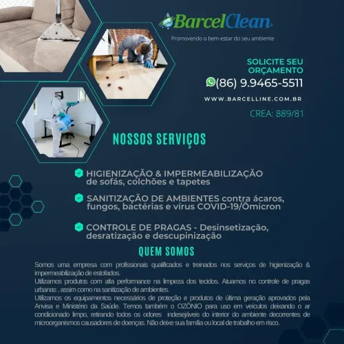 Higienização Sofás Estofados & Impermeabilização 