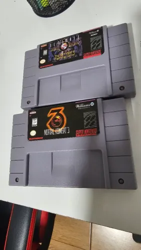 Fitas, mortal kombat 3 e 3 Ultimate! Snes, Super Nintendo 