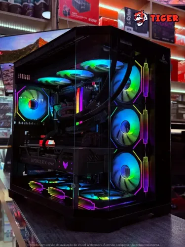 PC GAMER NOVO + TOP DA OLX RYZEN 7 9800X3D + RTX 5070TI LOJA TIGER