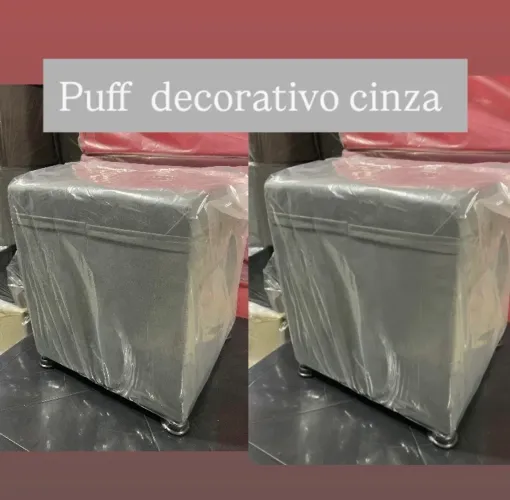 Kit Puff decorativo 