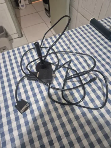 Antena Coaxial Tomate + Adaptador VGA p/ Coaxial 